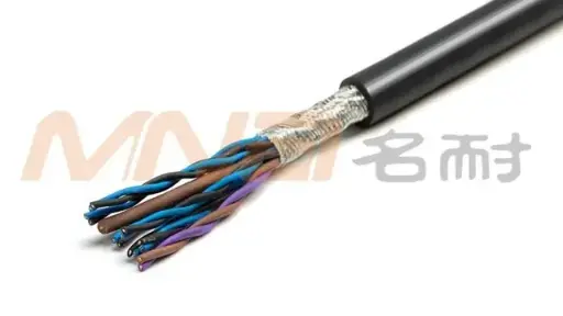 Moderately Flexible Screened Chain Cable