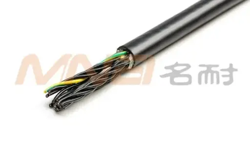 Moderately Flexible Low-Speed Chain Cable